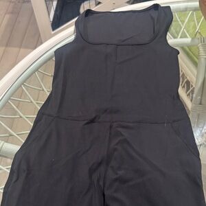 Black Sleeveless Jumpsuit